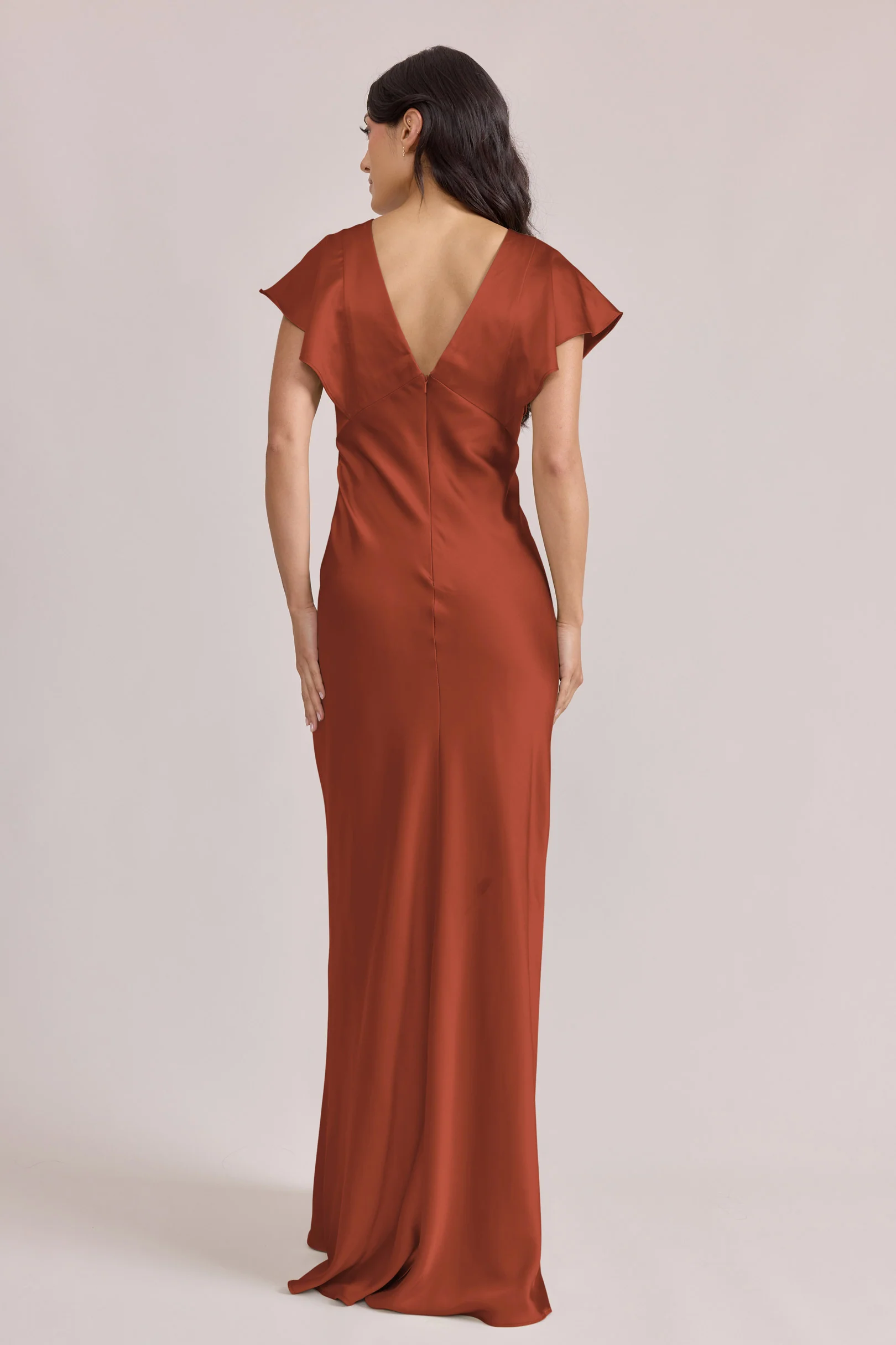 Eden Satin Dress | Made To Order - Image 25