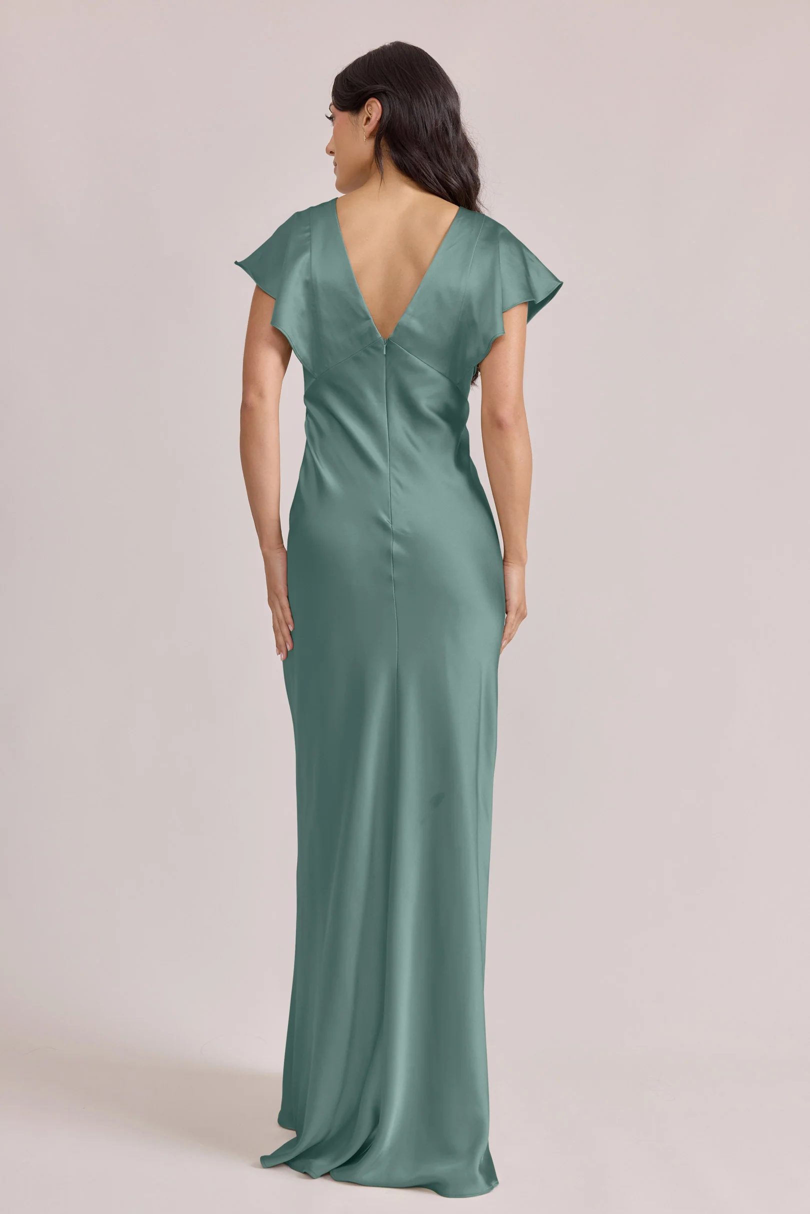 Eden Satin Dress | Made To Order - Image 29