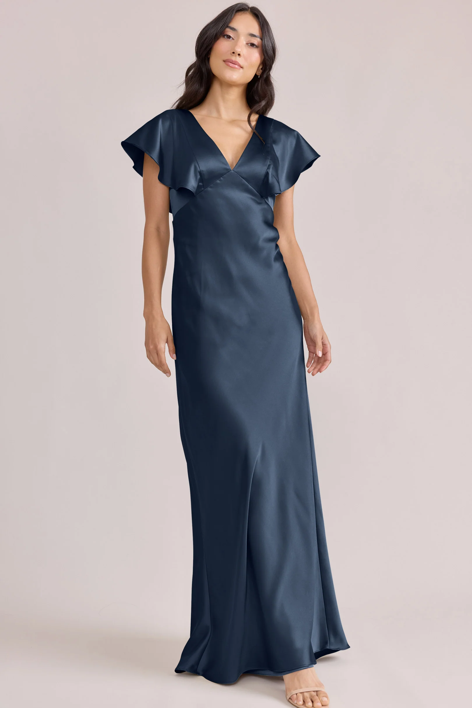 Eden Satin Dress | Made To Order - Image 34
