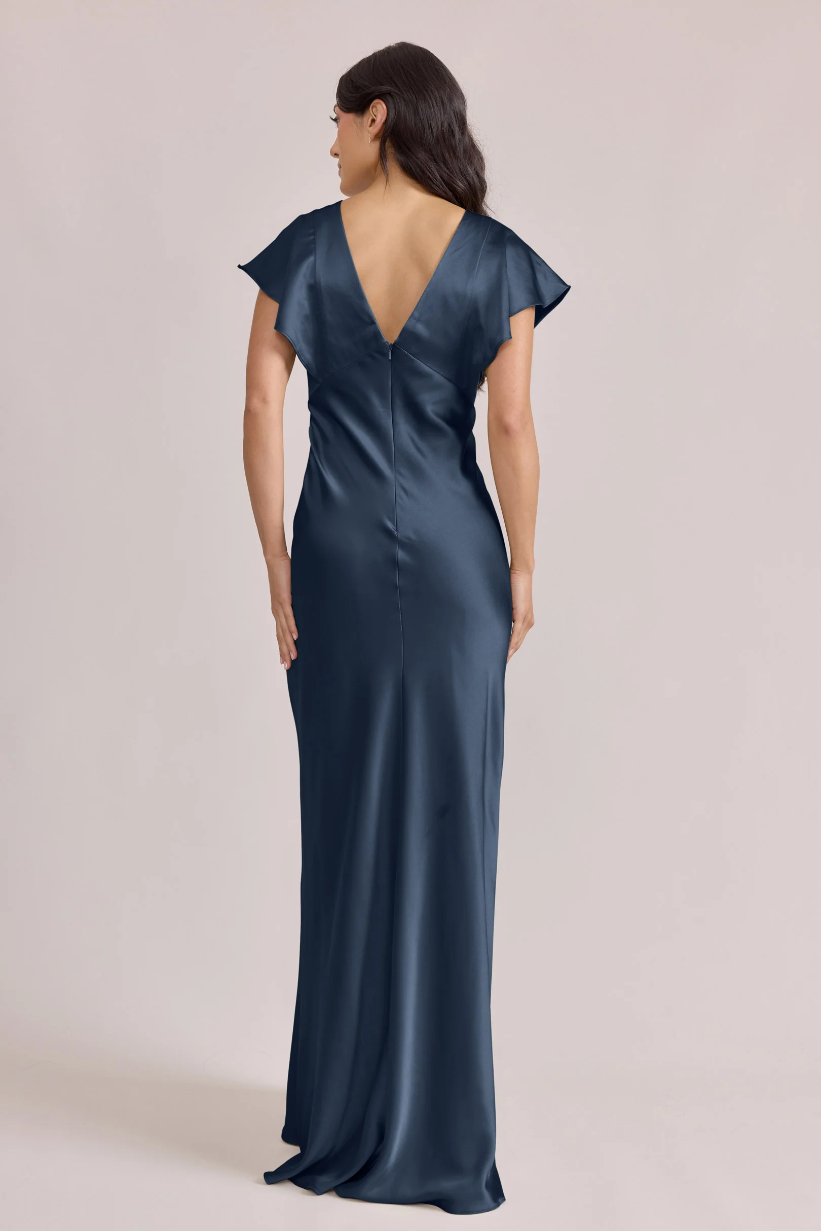Eden Satin Dress | Made To Order - Image 35