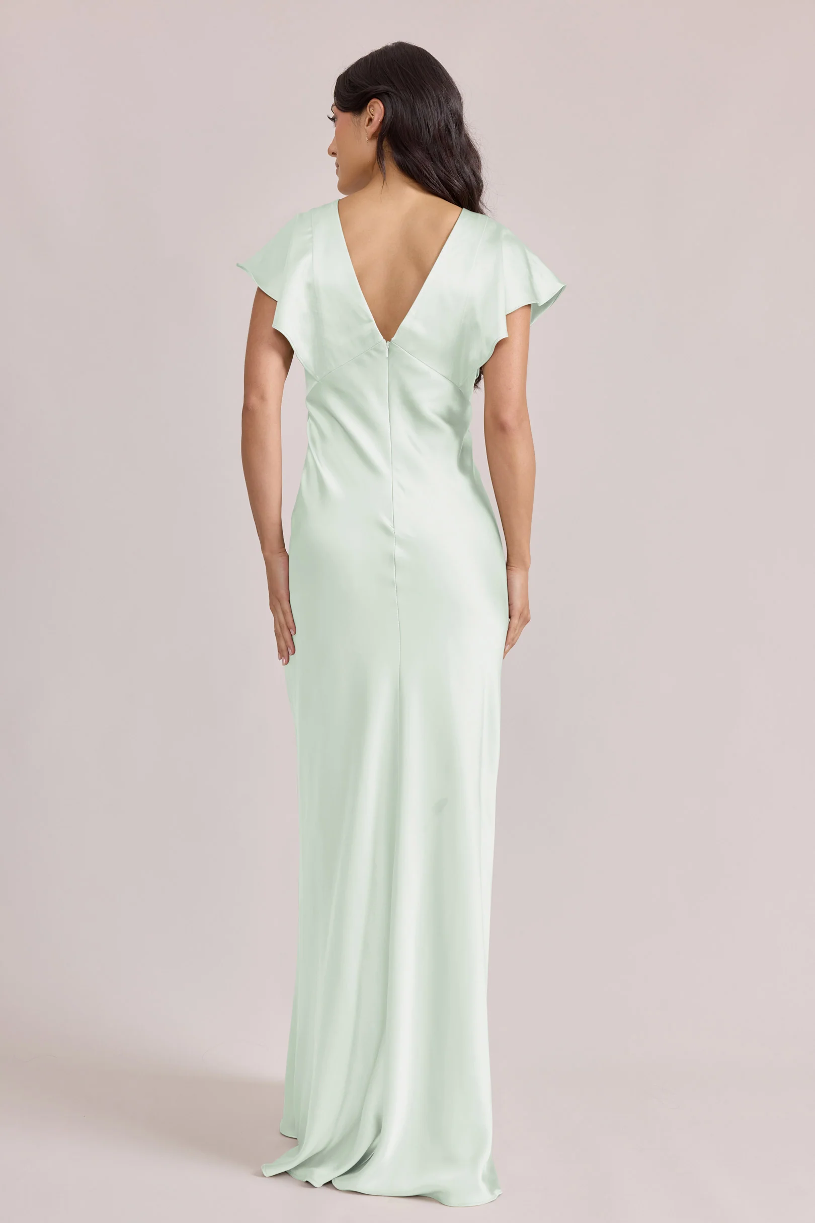 Eden Satin Dress | Made To Order - Image 39