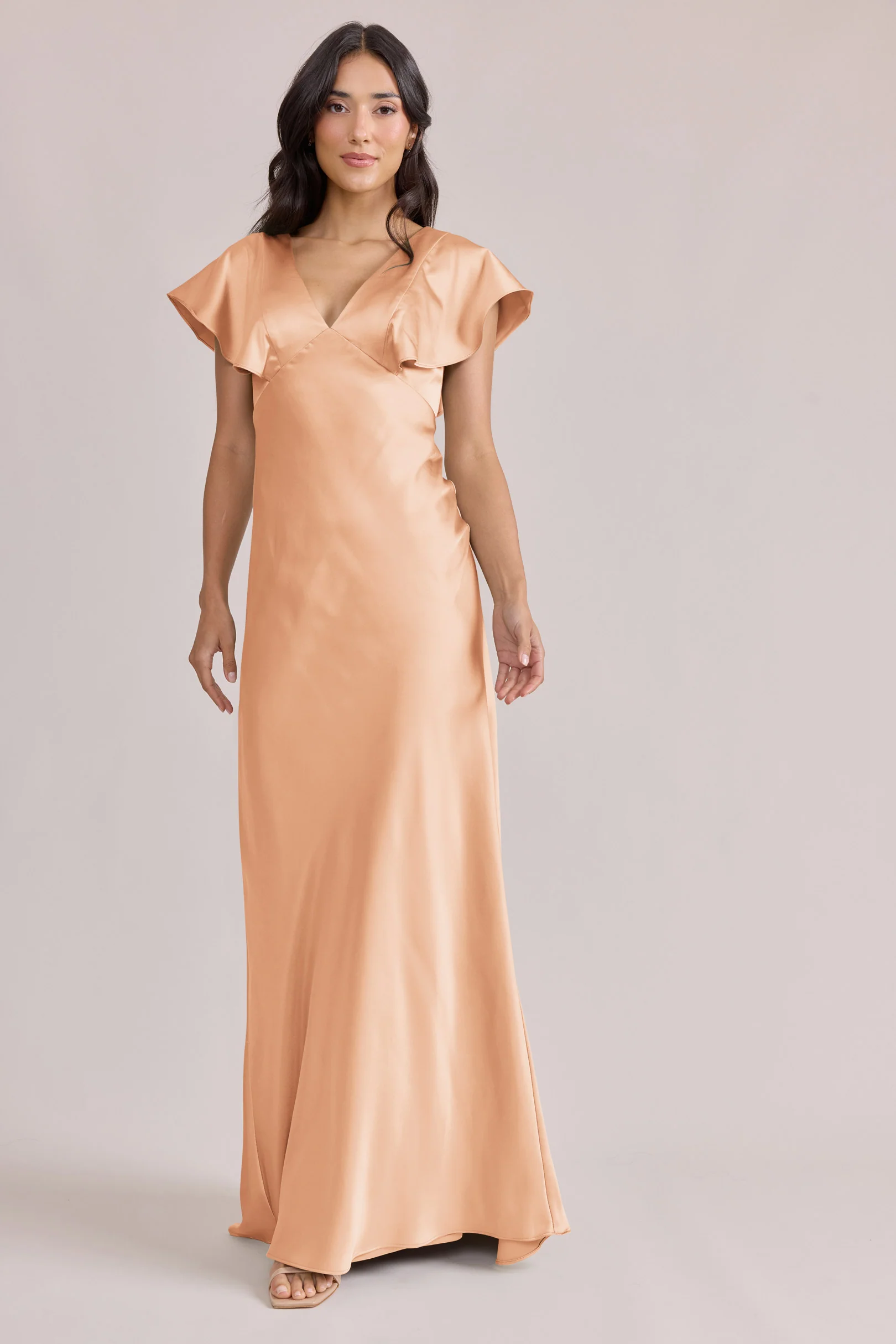 Eden Satin Dress | Made To Order - Image 42
