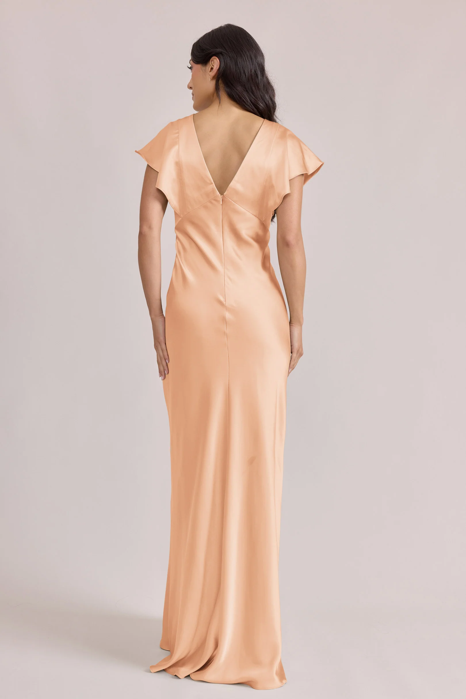 Eden Satin Dress | Made To Order - Image 43