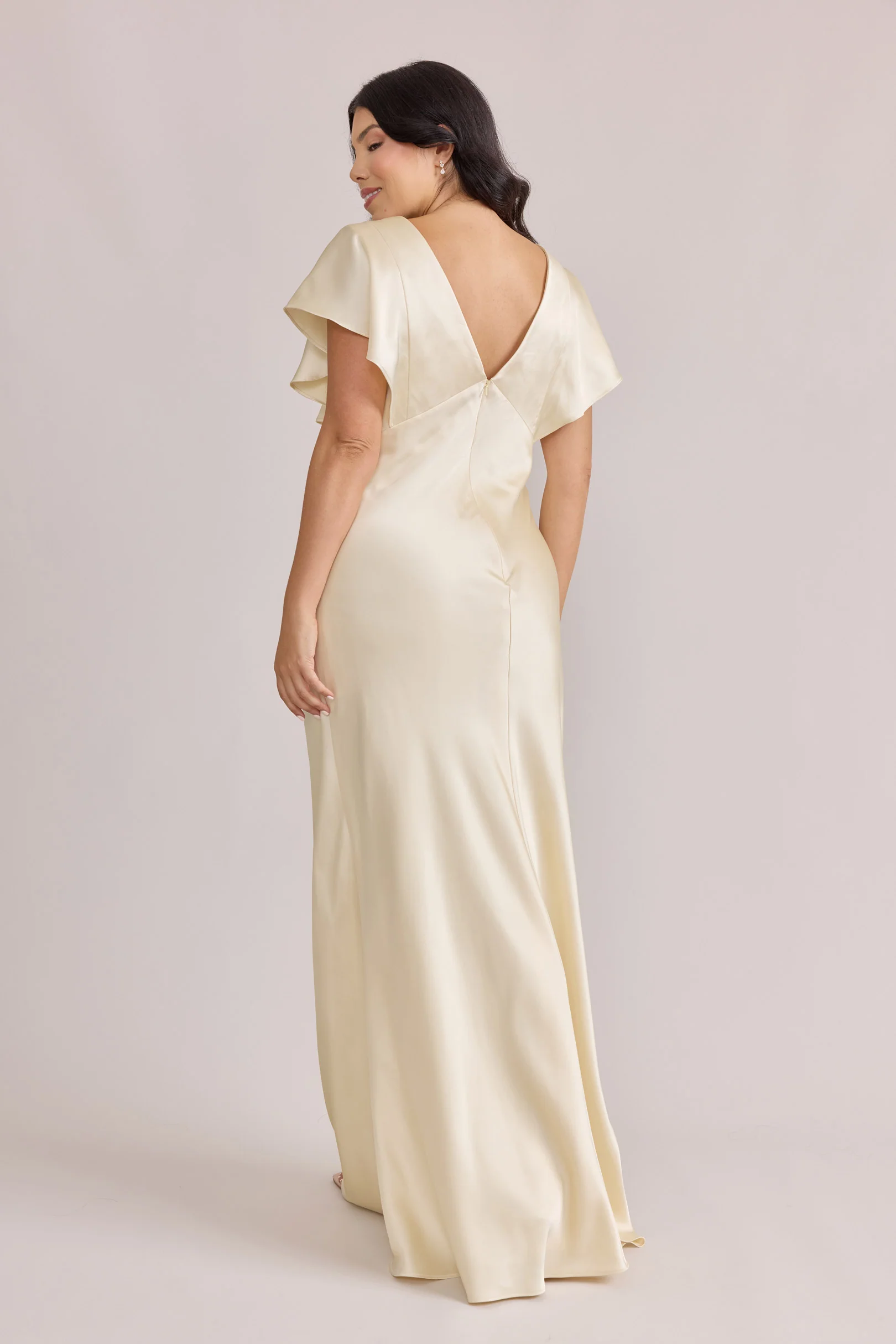 Eden Satin Dress | Made To Order - Image 45