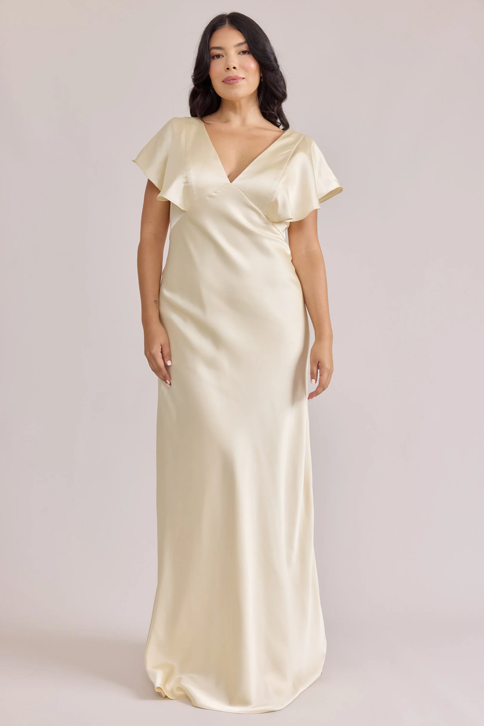 Eden Satin Dress | Made To Order - Image 46