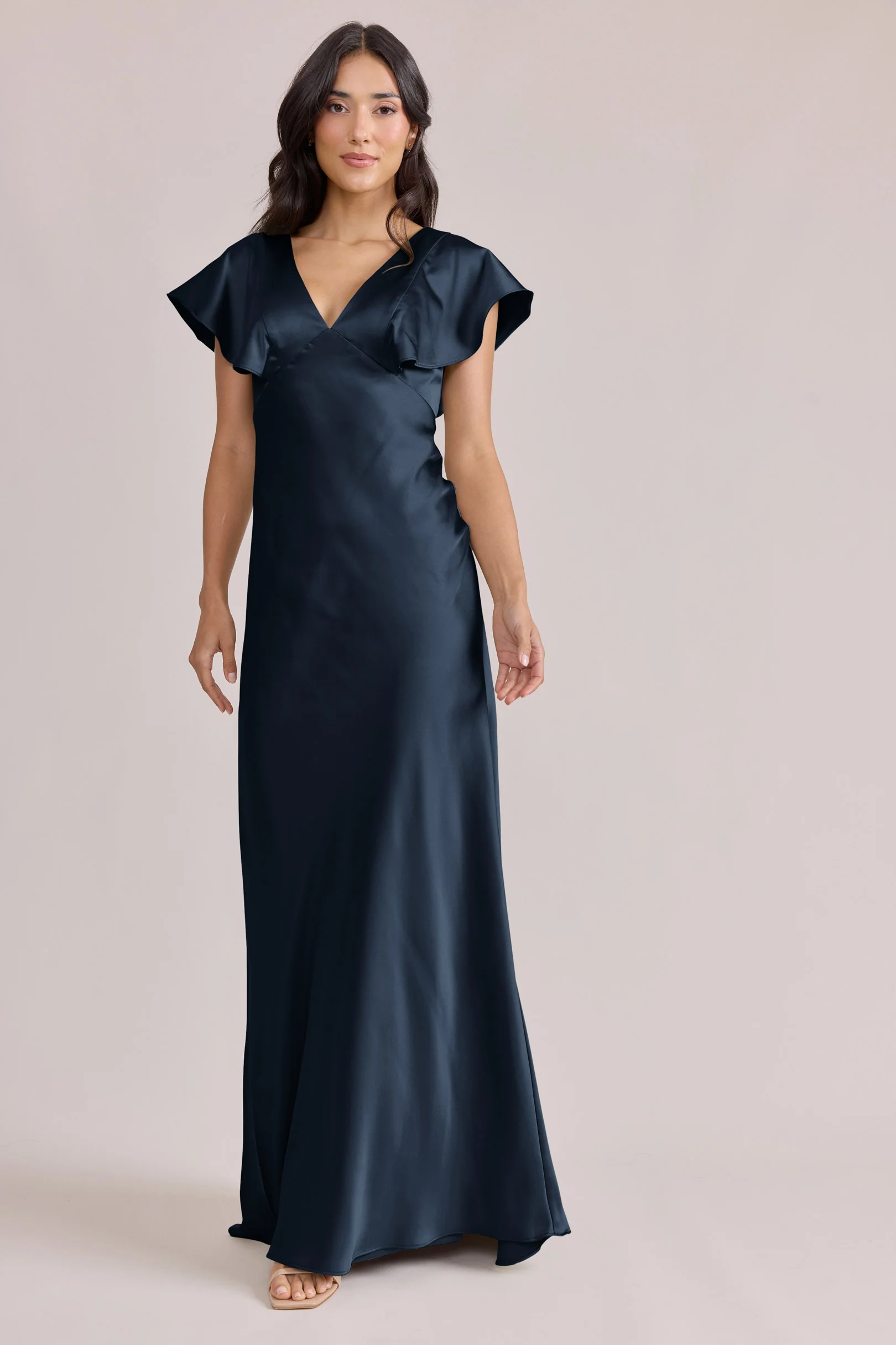 Eden Satin Dress | Made To Order - Image 47