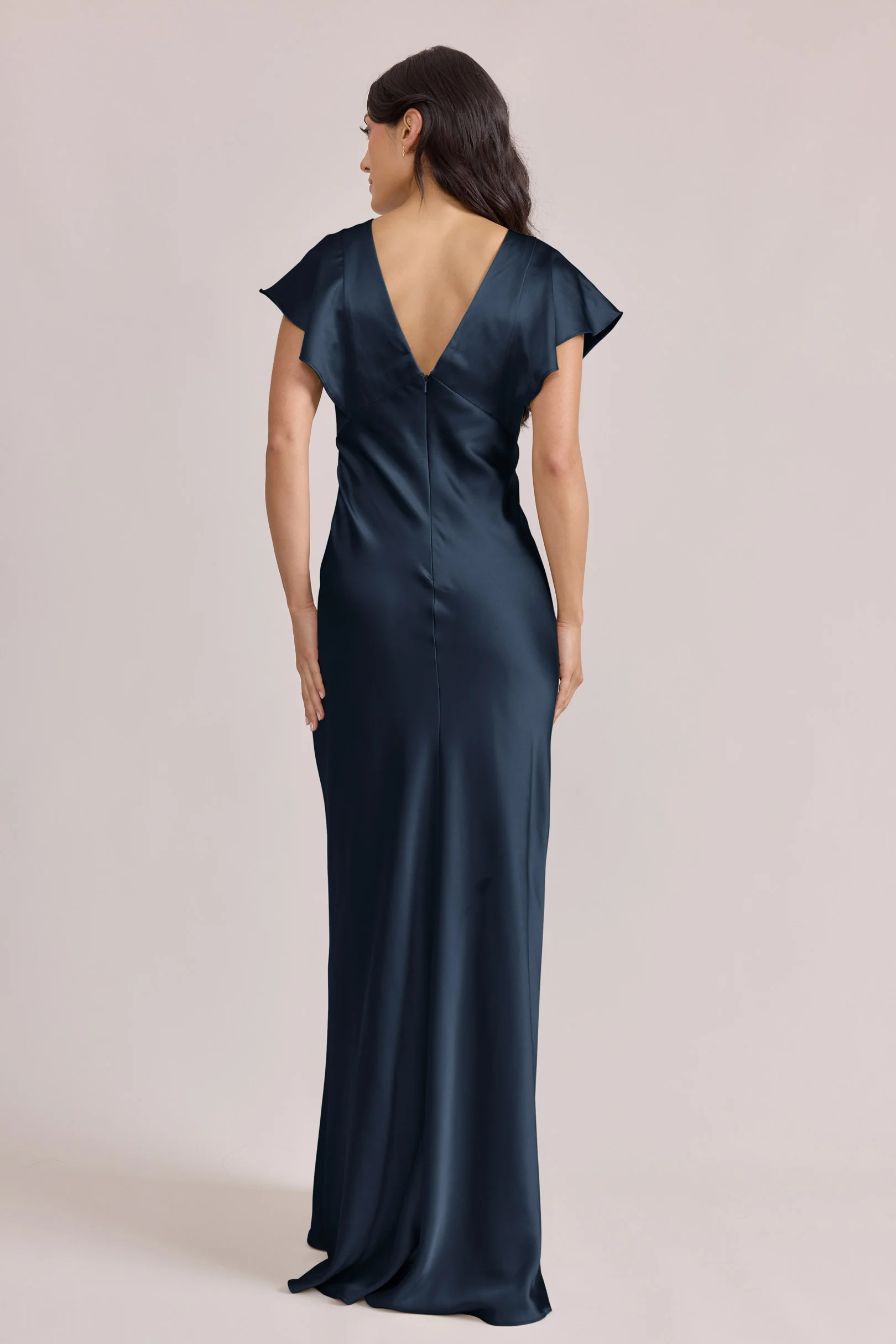 Eden Satin Dress | Made To Order - Image 48