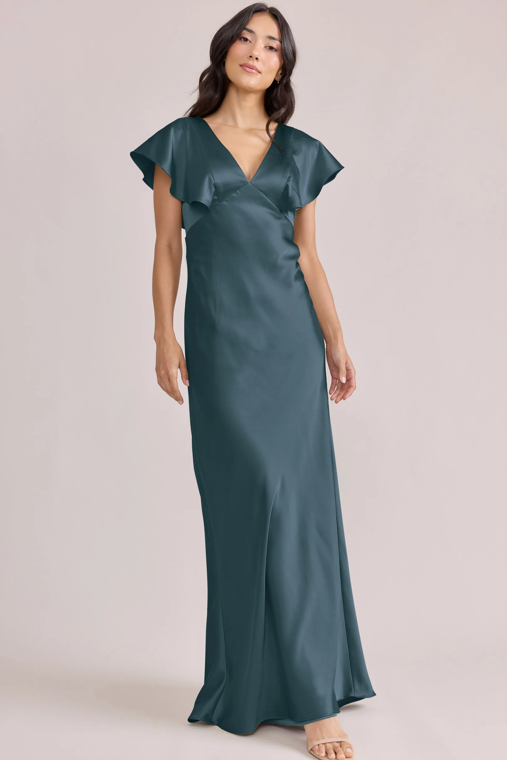 Eden Satin Dress | Made To Order - Image 77