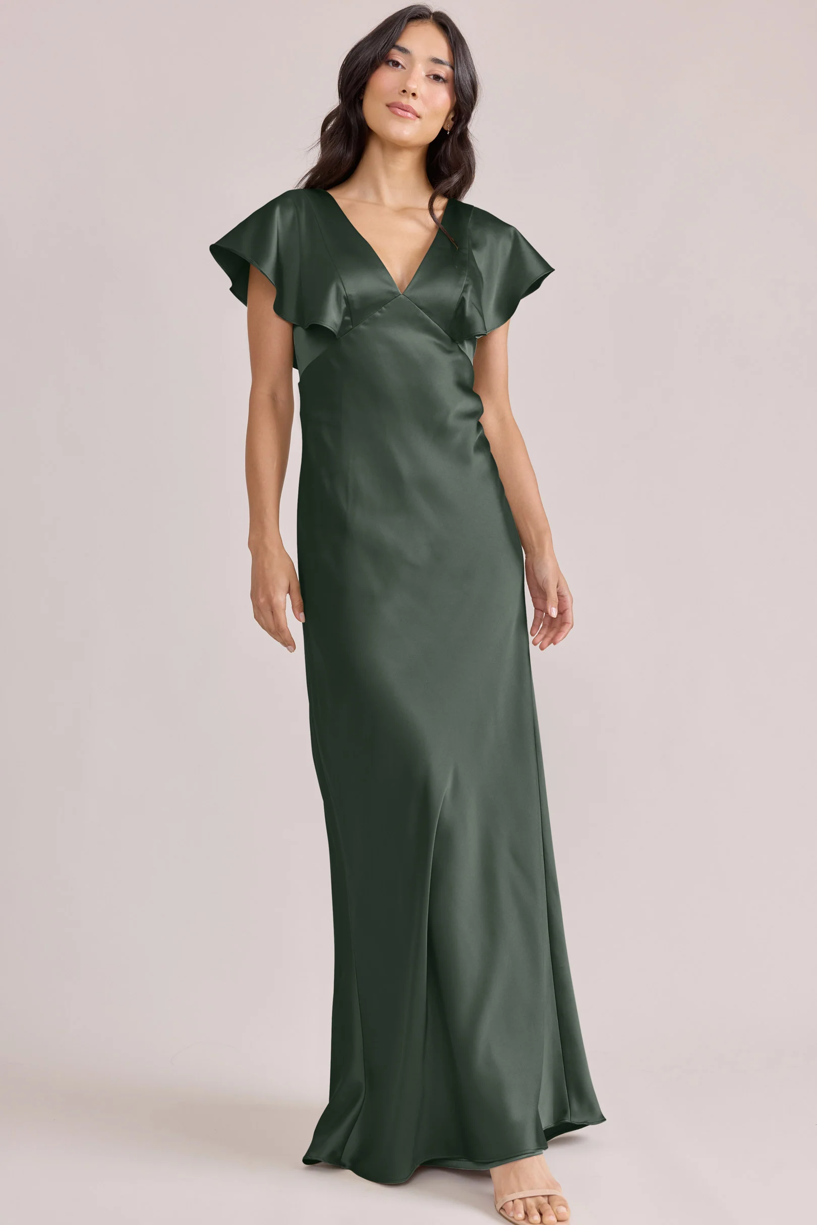 Eden Satin Dress | Made To Order - Image 87