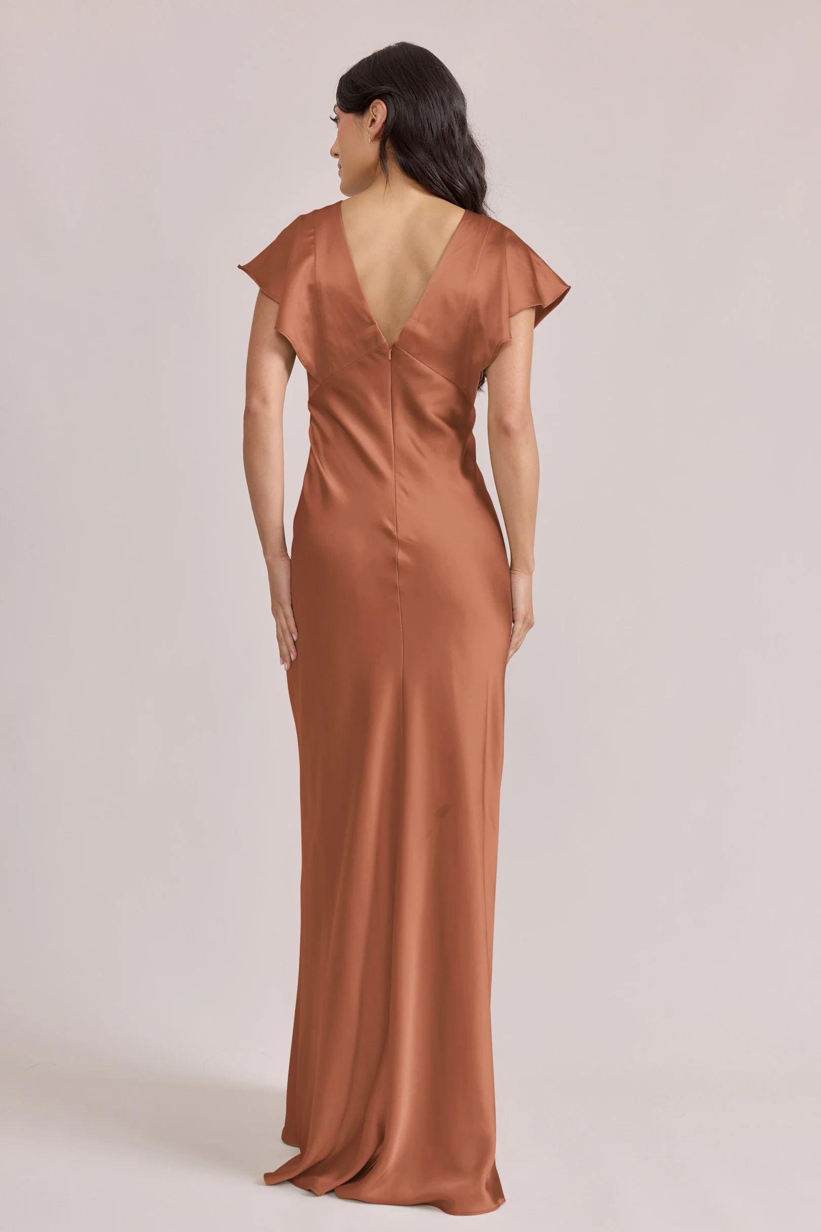 Eden Satin Dress | Made To Order - Image 90