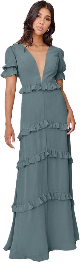 Harley Chiffon Dress | Made To Order - Image 118