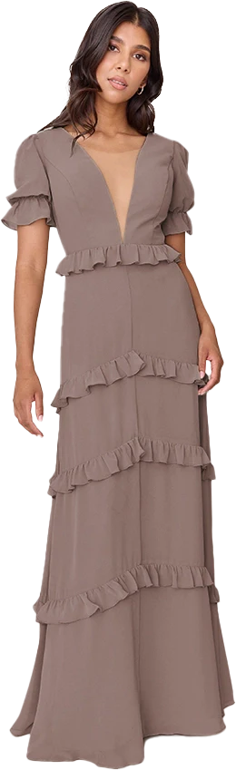 Harley Chiffon Dress | Made To Order - Image 122