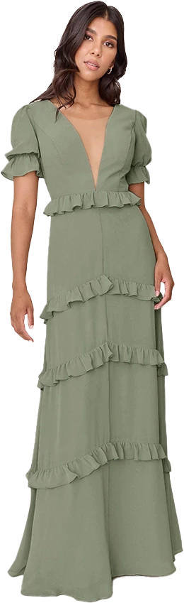 Harley Chiffon Dress | Made To Order - Image 129