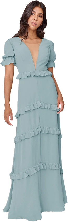 Harley Chiffon Dress | Made To Order - Image 133