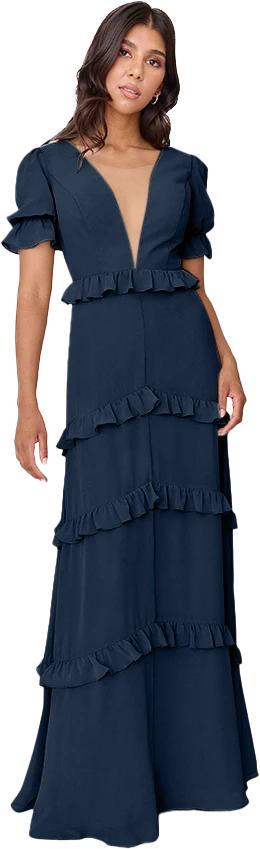 Harley Chiffon Dress | Made To Order - Image 134