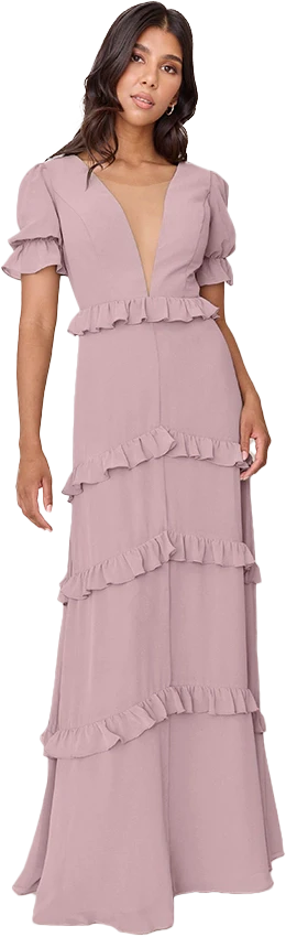 Harley Chiffon Dress | Made To Order - Image 135