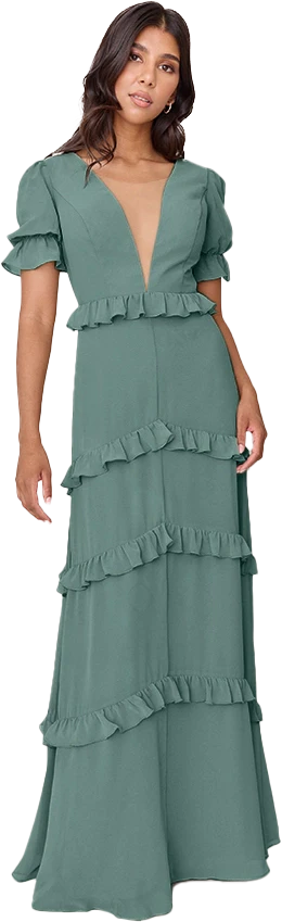 Harley Chiffon Dress | Made To Order - Image 137