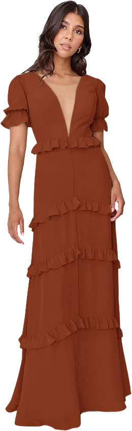 Harley Chiffon Dress | Made To Order - Image 140