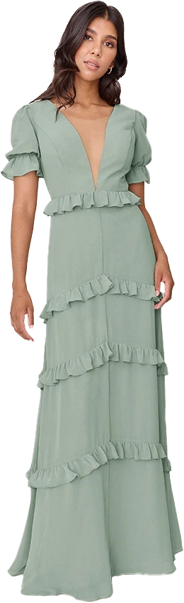 Harley Chiffon Dress | Made To Order - Image 142