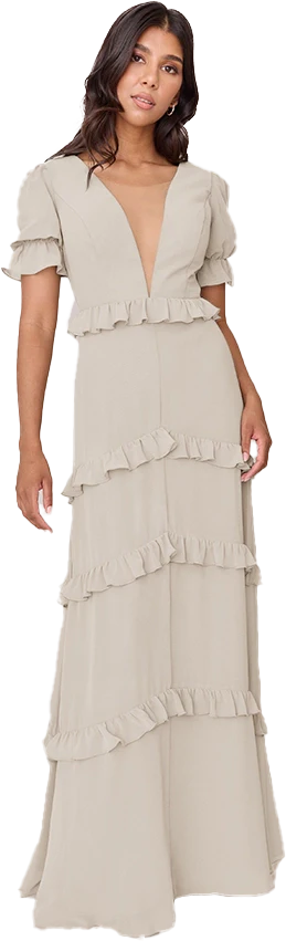 Harley Chiffon Dress | Made To Order - Image 143