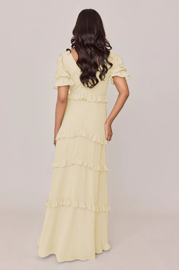 Harley Chiffon Dress | Made To Order - Image 150