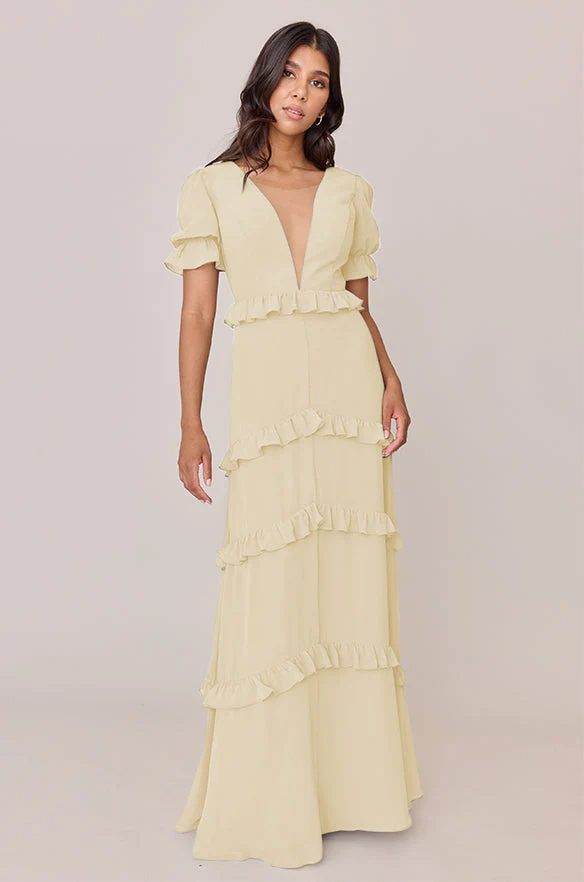 Harley Chiffon Dress | Made To Order - Image 151