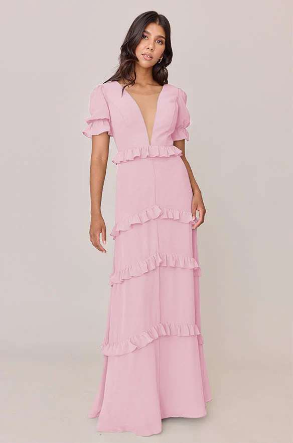 Harley Chiffon Dress | Made To Order - Image 153