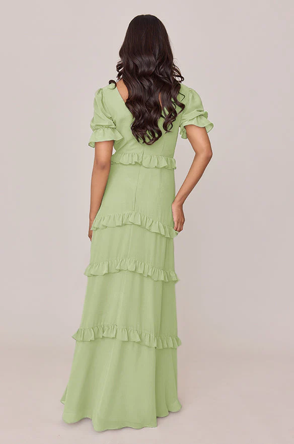 Harley Chiffon Dress | Made To Order - Image 157