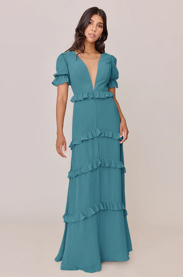 Harley Chiffon Dress | Made To Order - Image 33