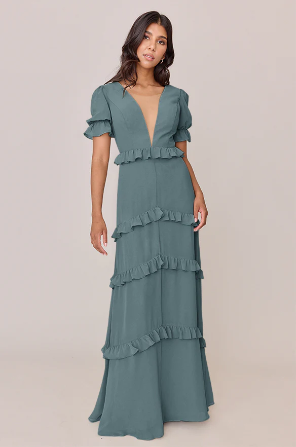 Harley Chiffon Dress | Made To Order - Image 41