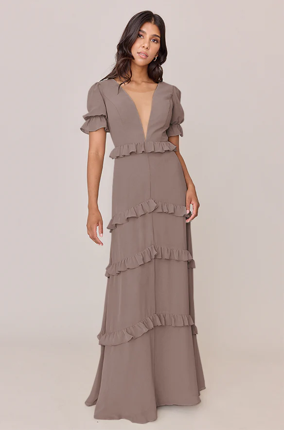 Harley Chiffon Dress | Made To Order - Image 49