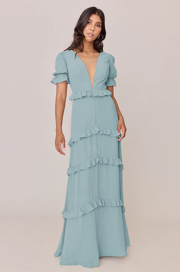 Harley Chiffon Dress | Made To Order - Image 69