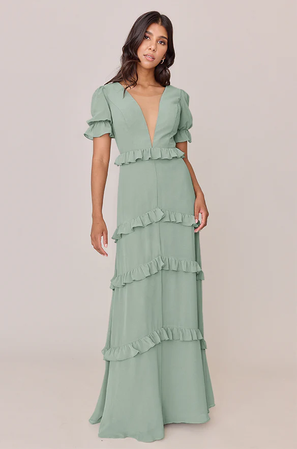 Harley Chiffon Dress | Made To Order - Image 87