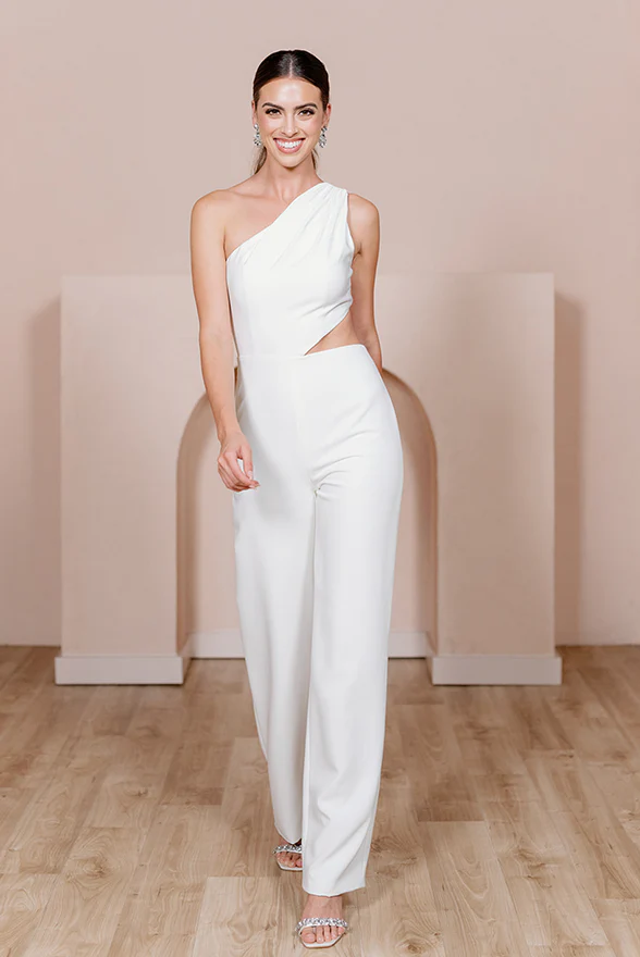 Lennon Crepe Jumpsuit | Ready To Ship - Image 6