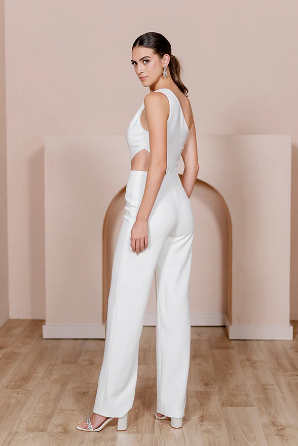 Lennon Crepe Jumpsuit | Ready To Ship - Image 7