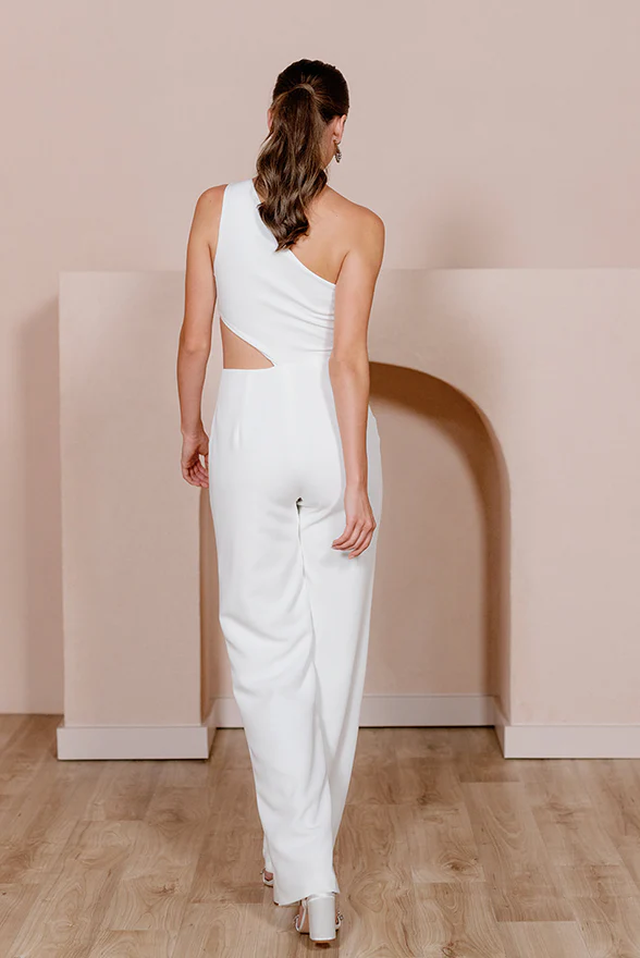 Lennon Crepe Jumpsuit | Ready To Ship - Image 8