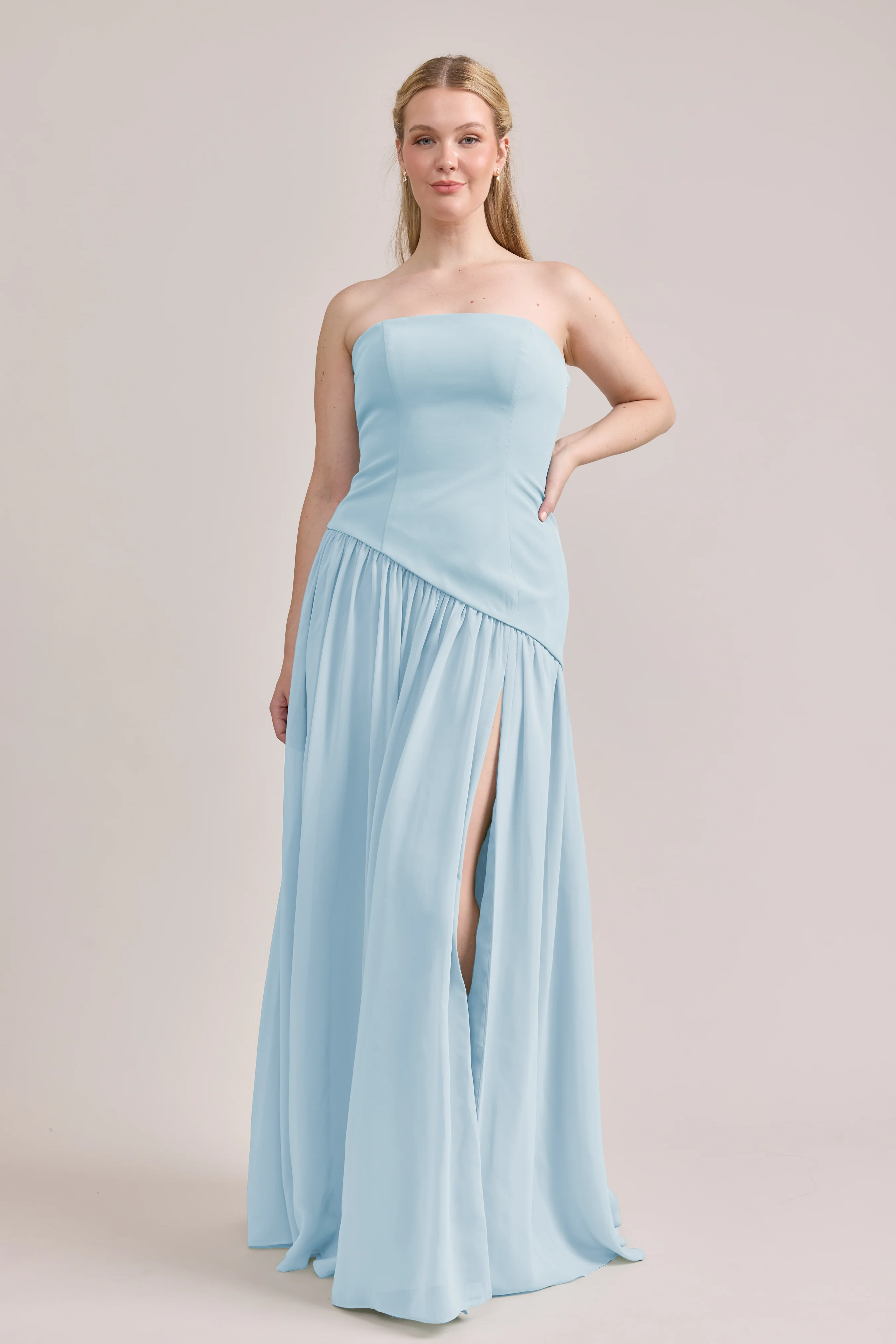 Lennox Crepe + Chiffon Dress | Made To Order - Image 13