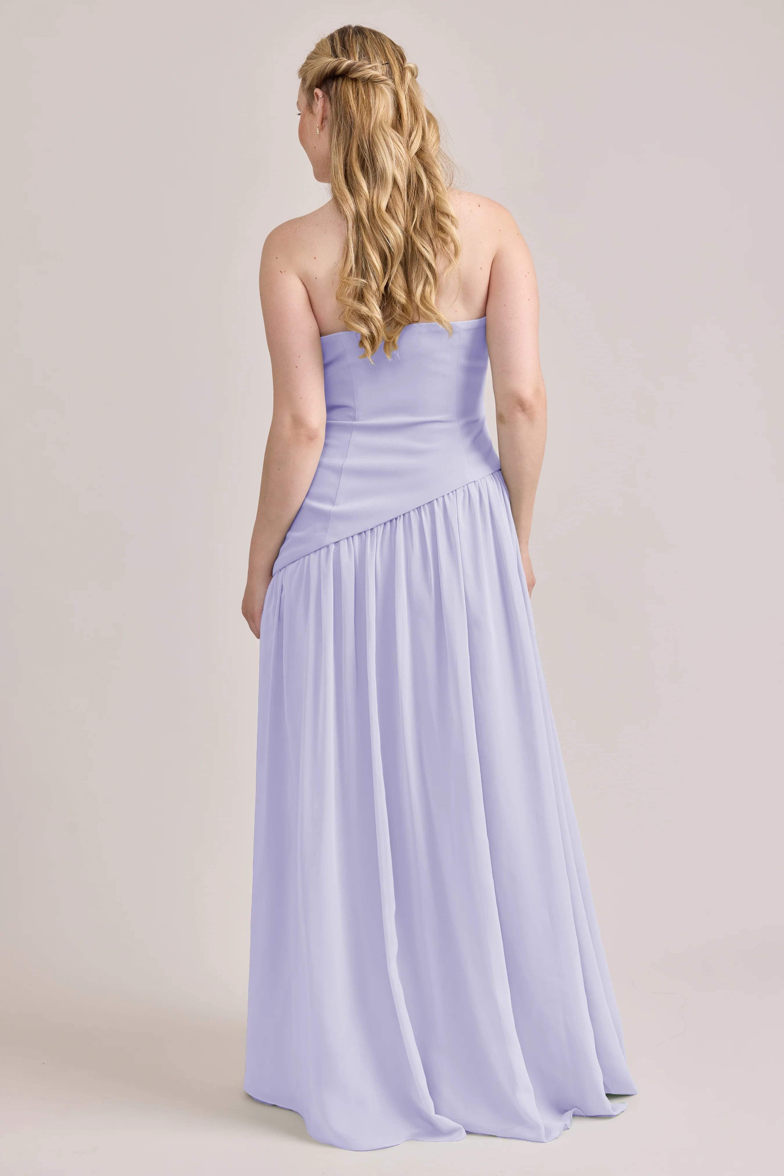 Lennox Crepe + Chiffon Dress | Made To Order - Image 16