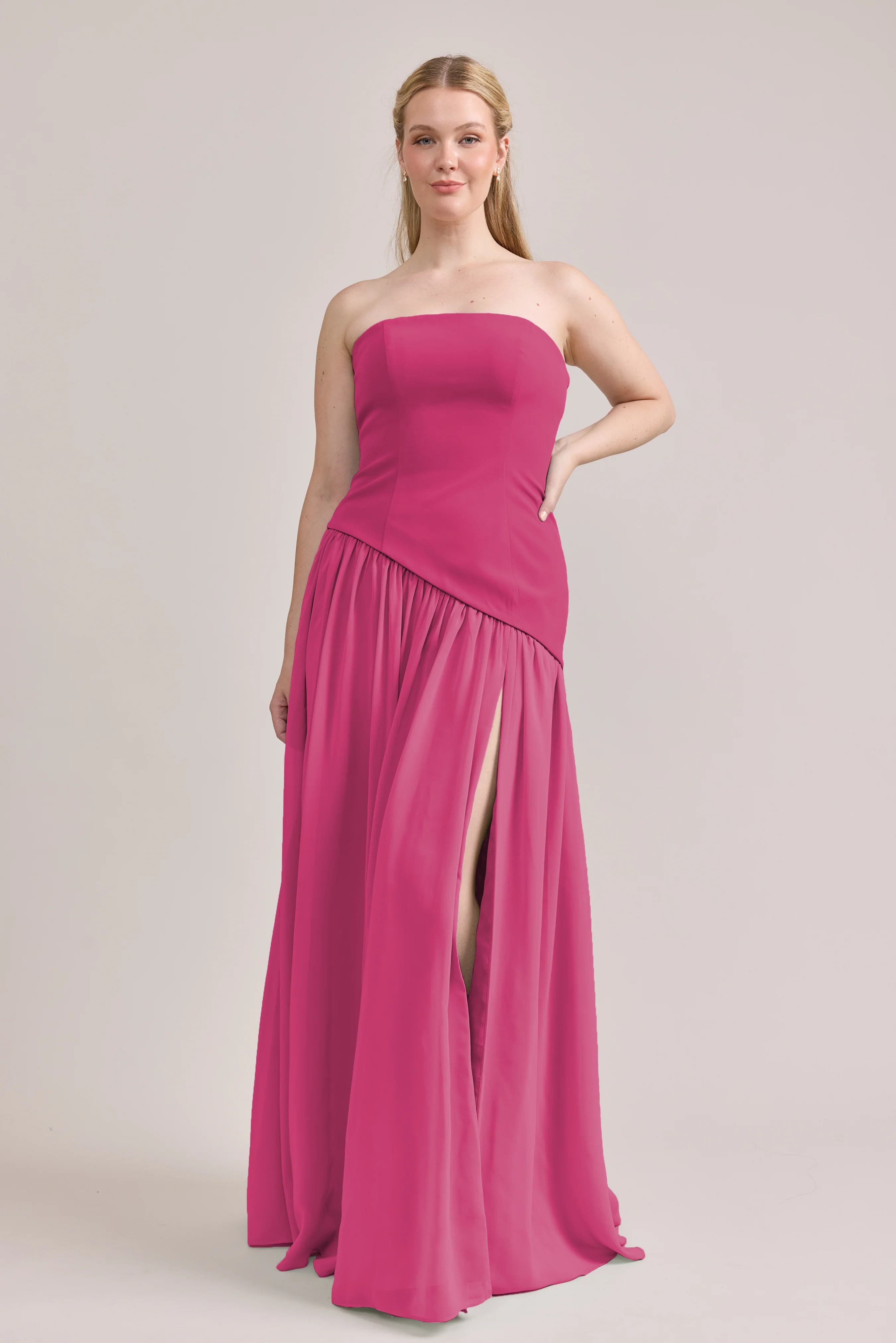 Lennox Crepe + Chiffon Dress | Made To Order - Image 17