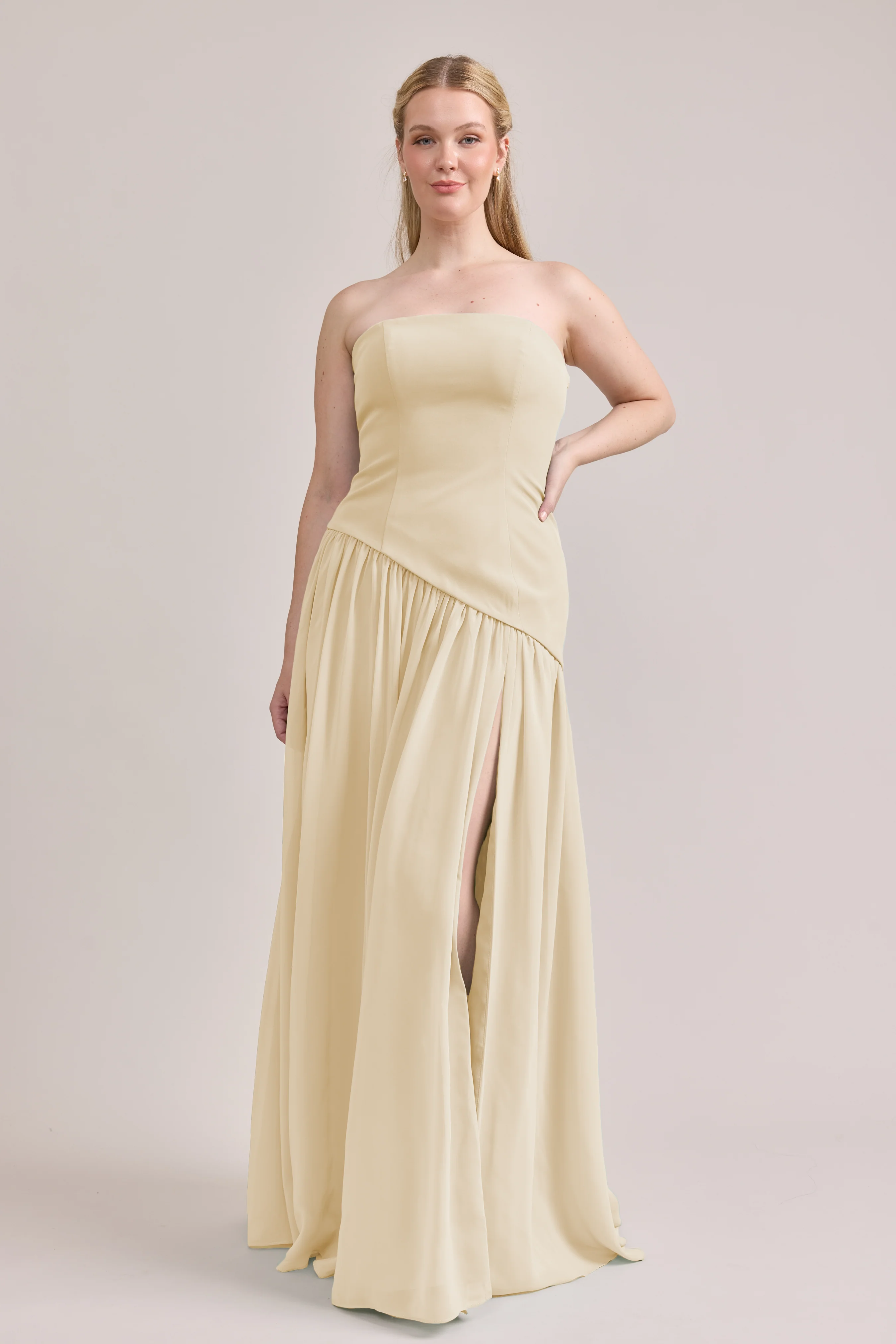 Lennox Crepe + Chiffon Dress | Made To Order - Image 19