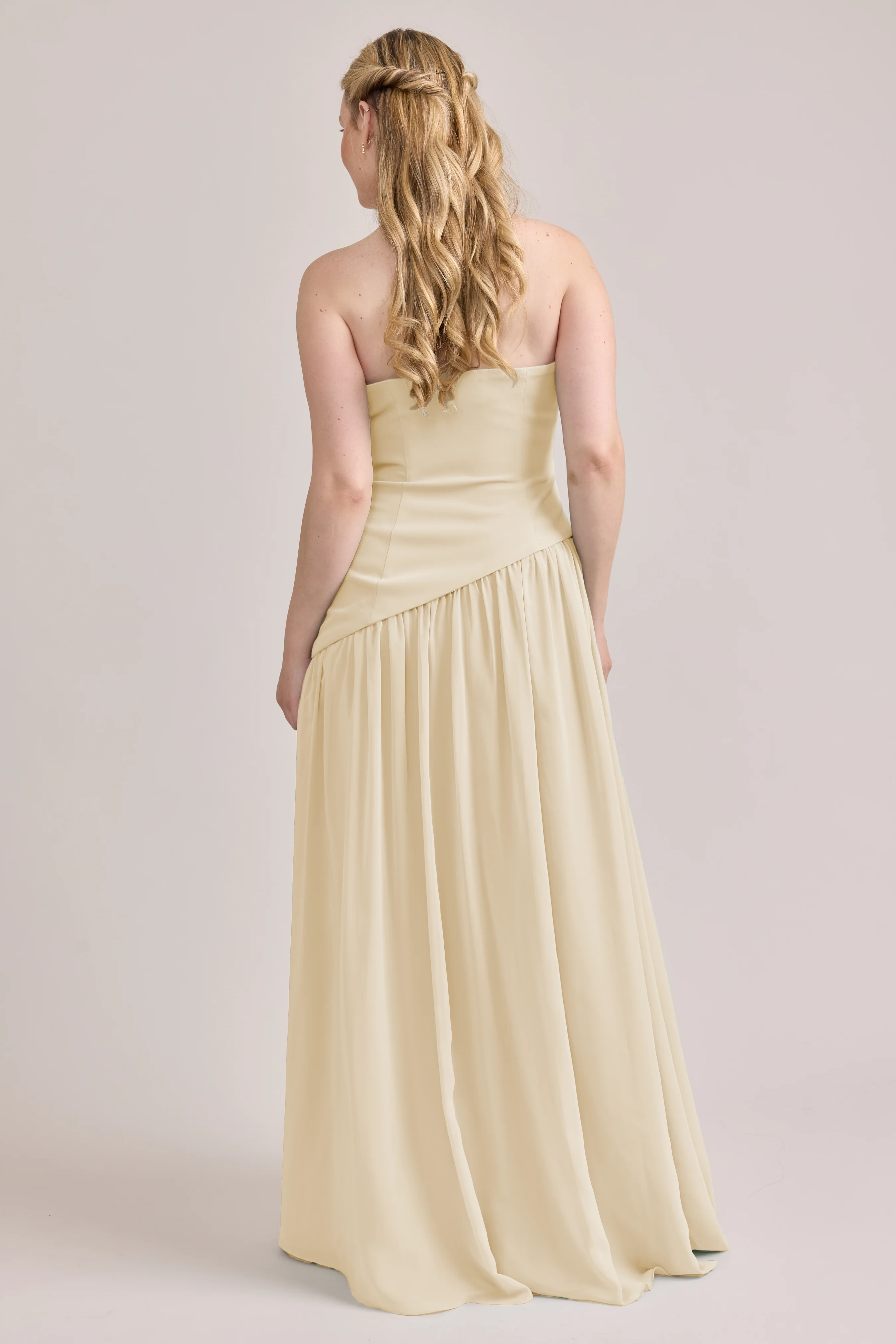 Lennox Crepe + Chiffon Dress | Made To Order - Image 20