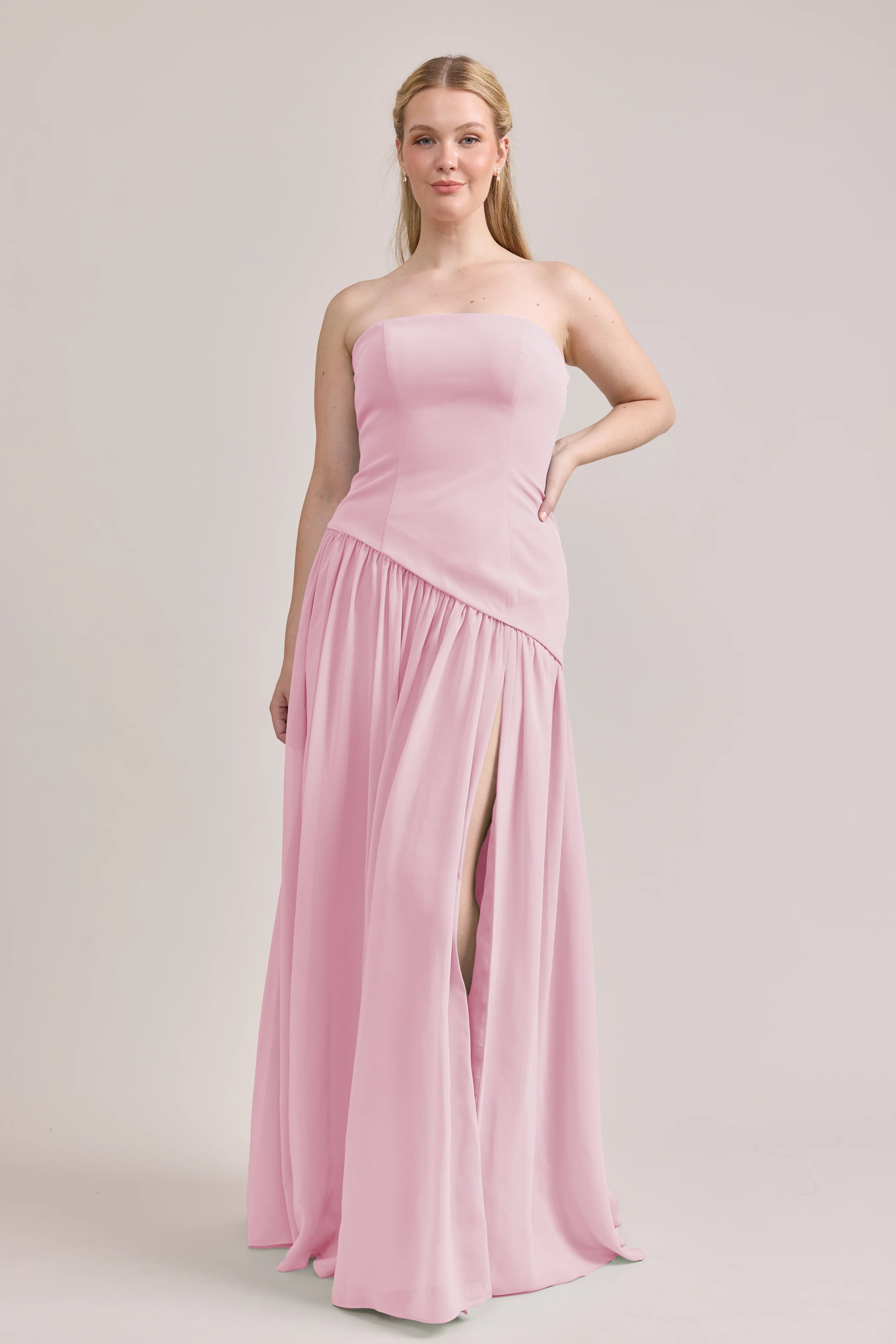 Lennox Crepe + Chiffon Dress | Made To Order - Image 21
