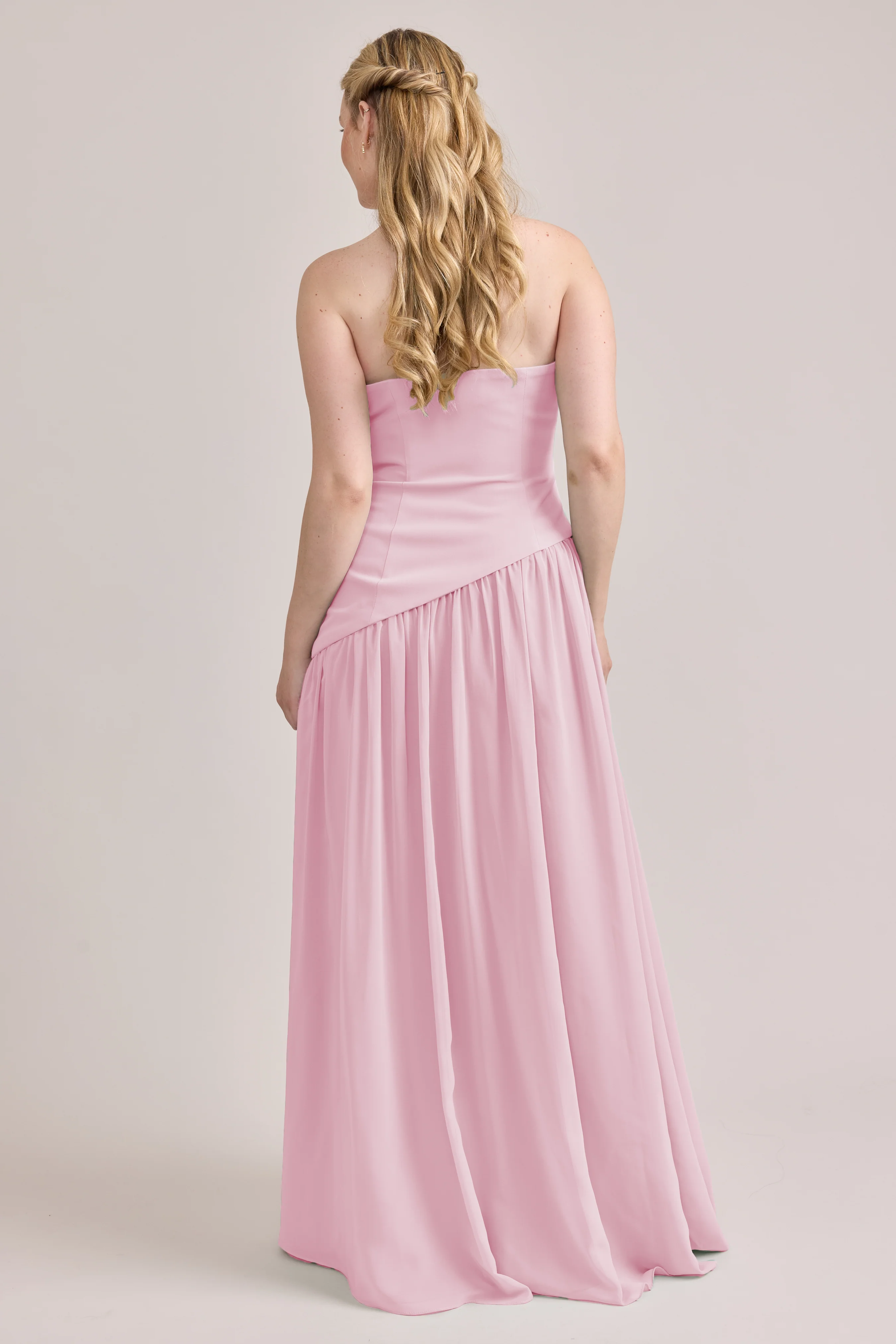 Lennox Crepe + Chiffon Dress | Made To Order - Image 22