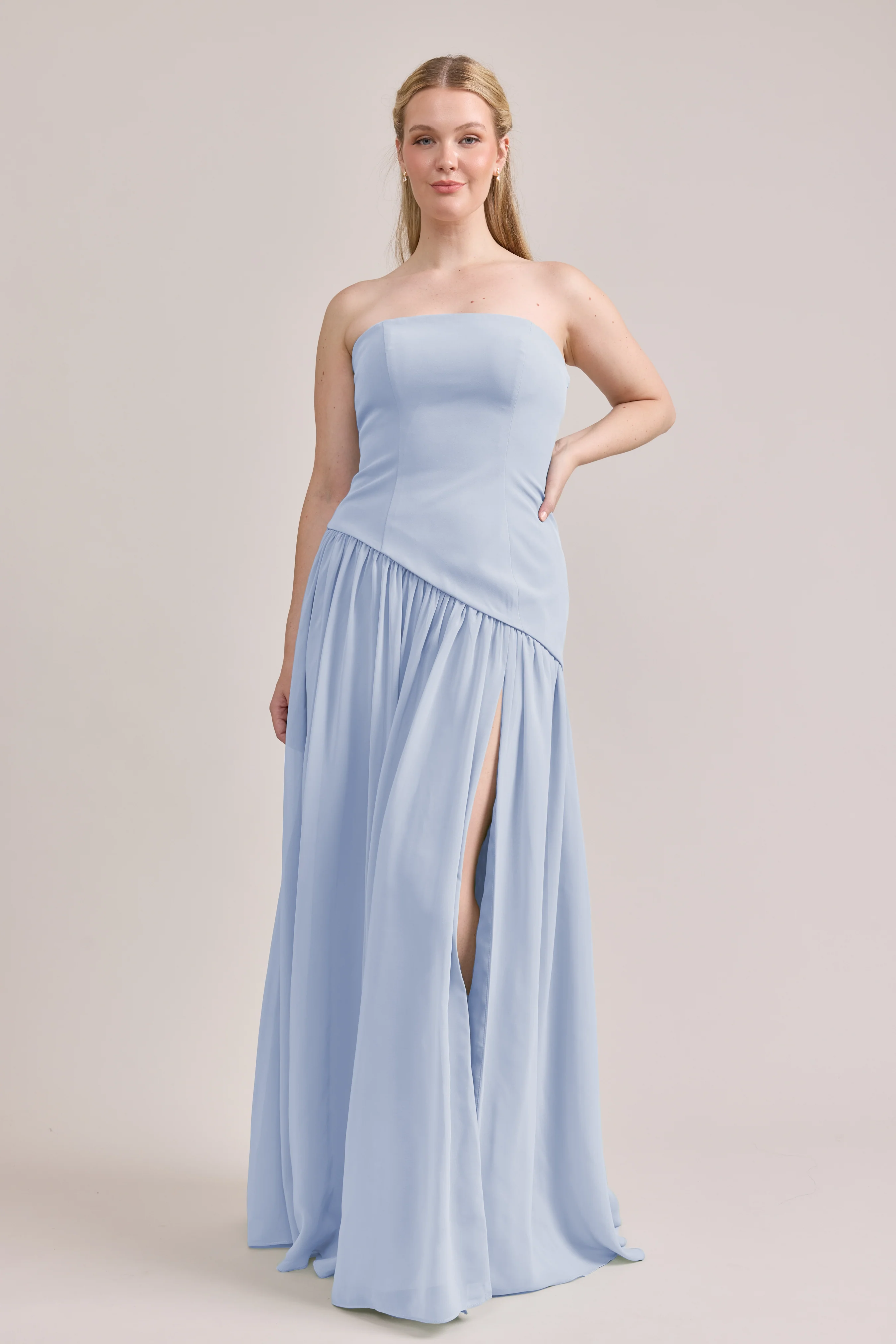 Lennox Crepe + Chiffon Dress | Made To Order - Image 23