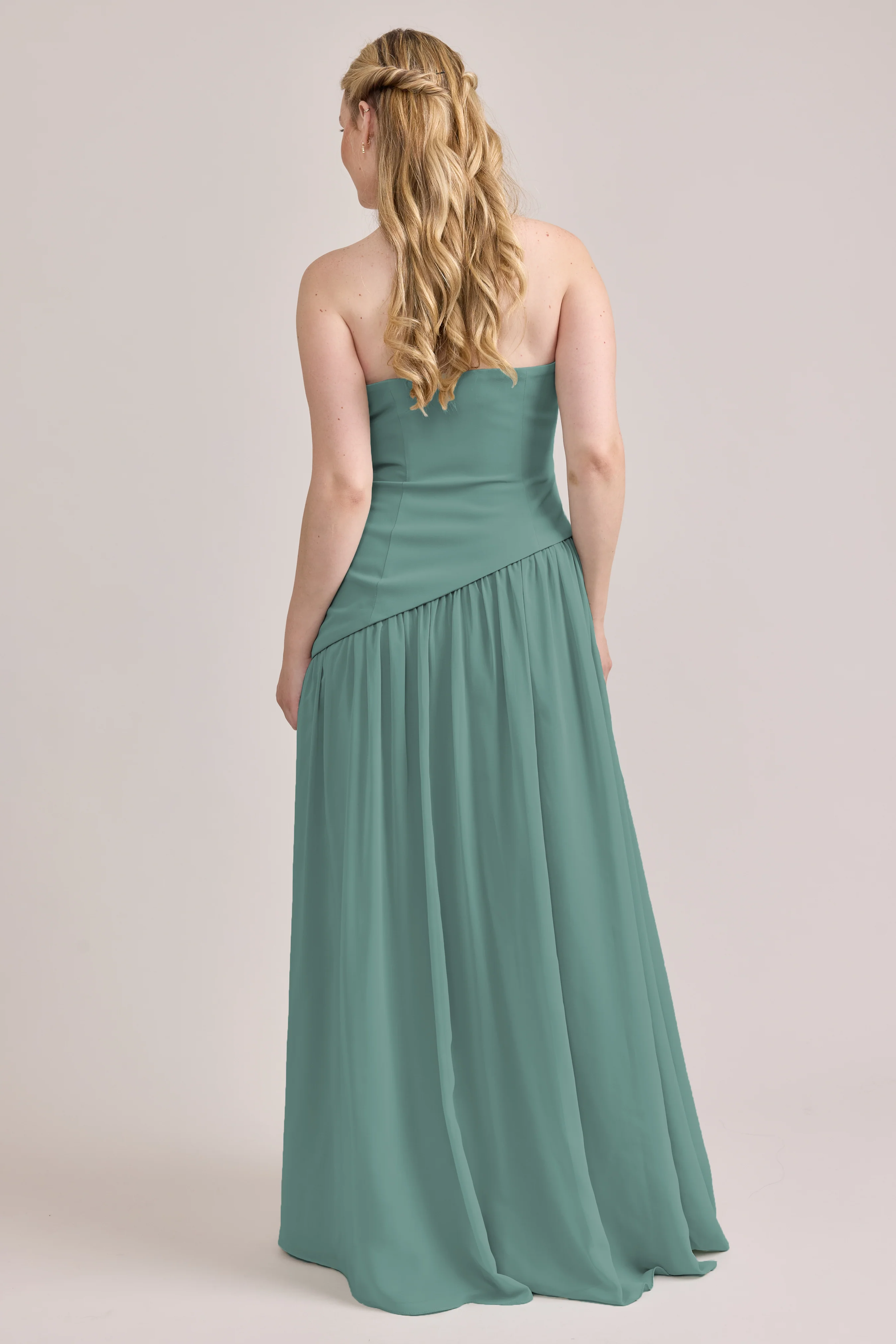 Lennox Crepe + Chiffon Dress | Made To Order - Image 26