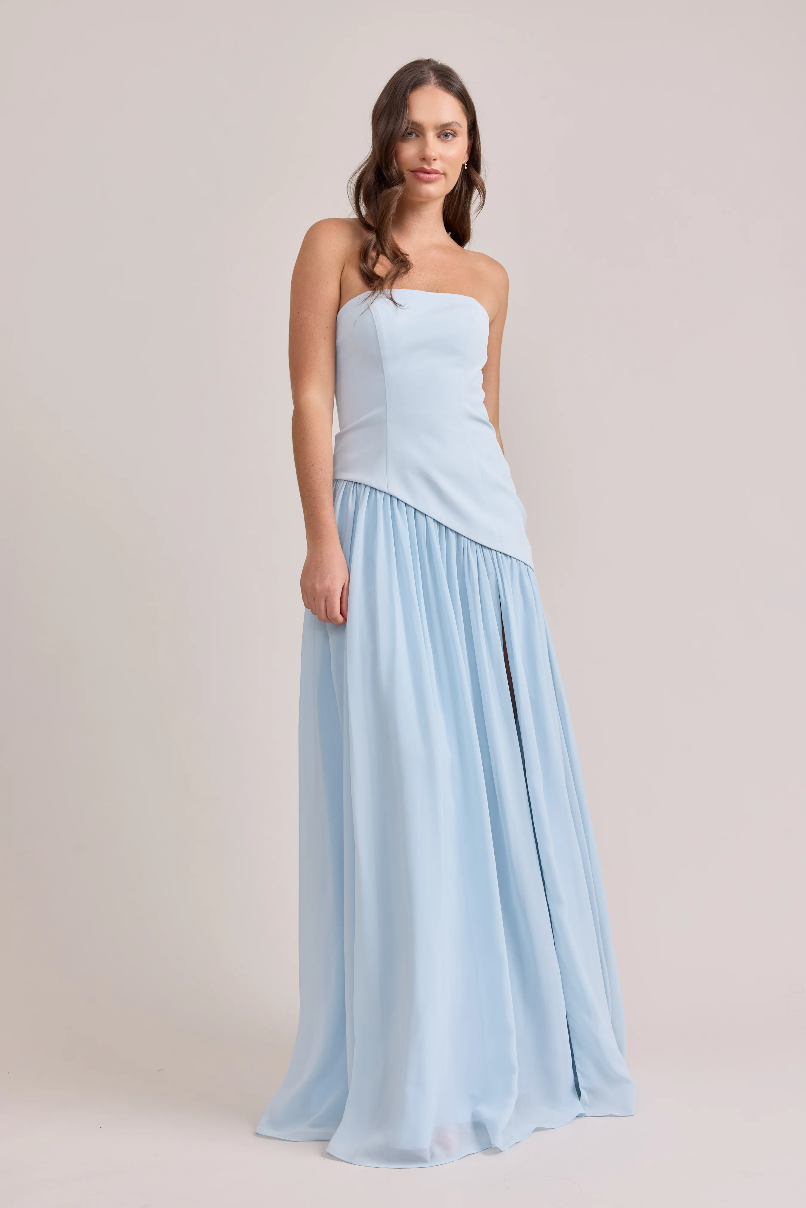 Lennox Crepe + Chiffon Dress | Made To Order - Image 29
