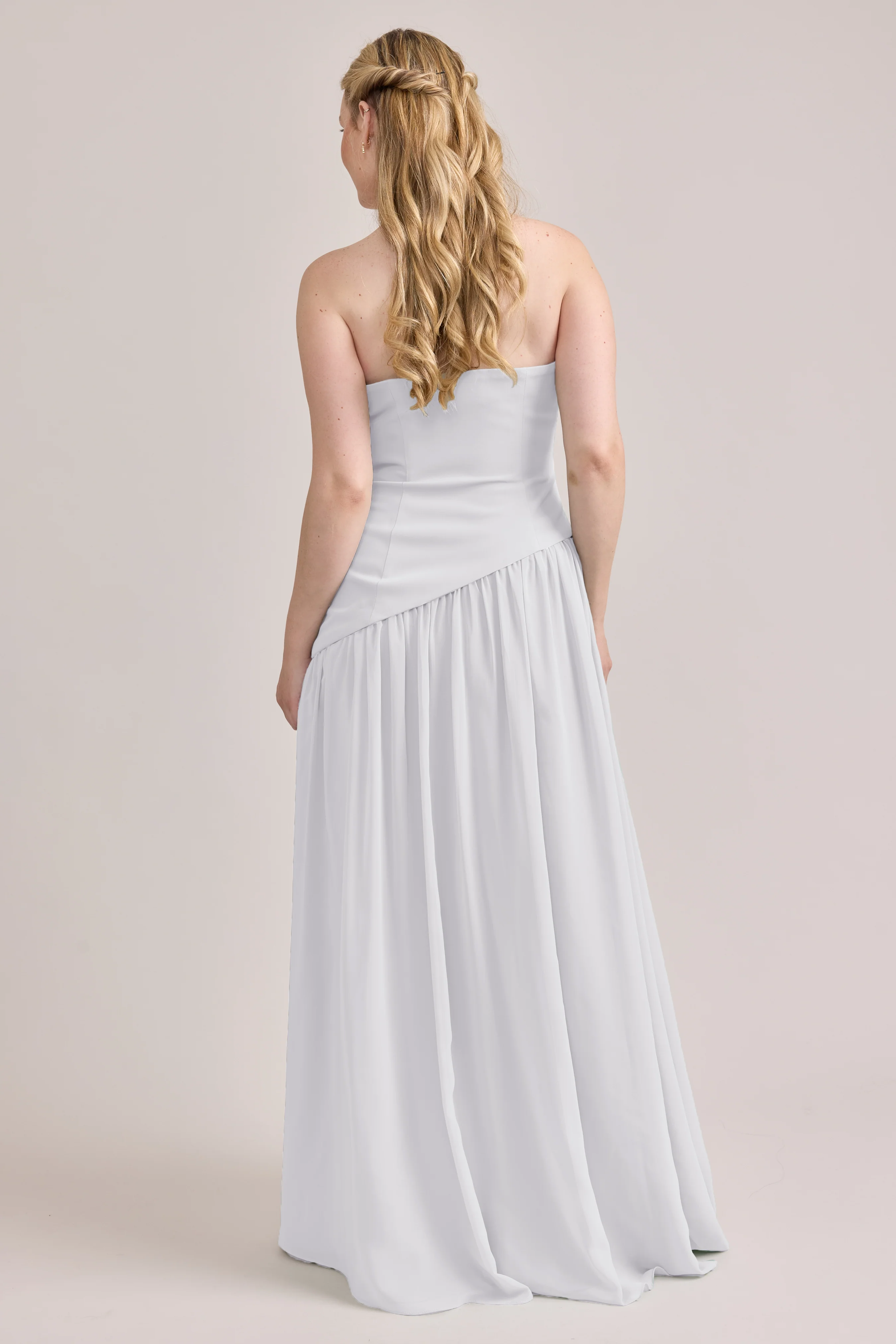 Lennox Crepe + Chiffon Dress | Made To Order - Image 33