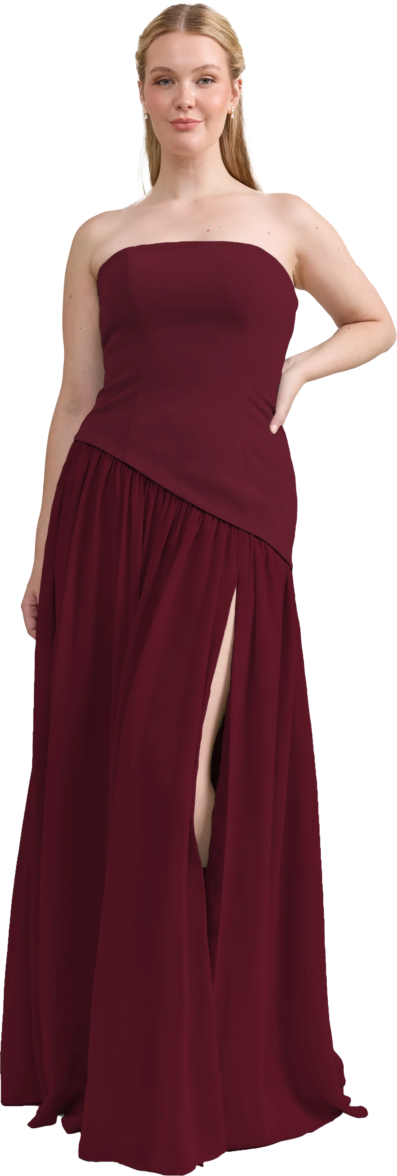 Lennox Crepe + Chiffon Dress | Made To Order - Image 36