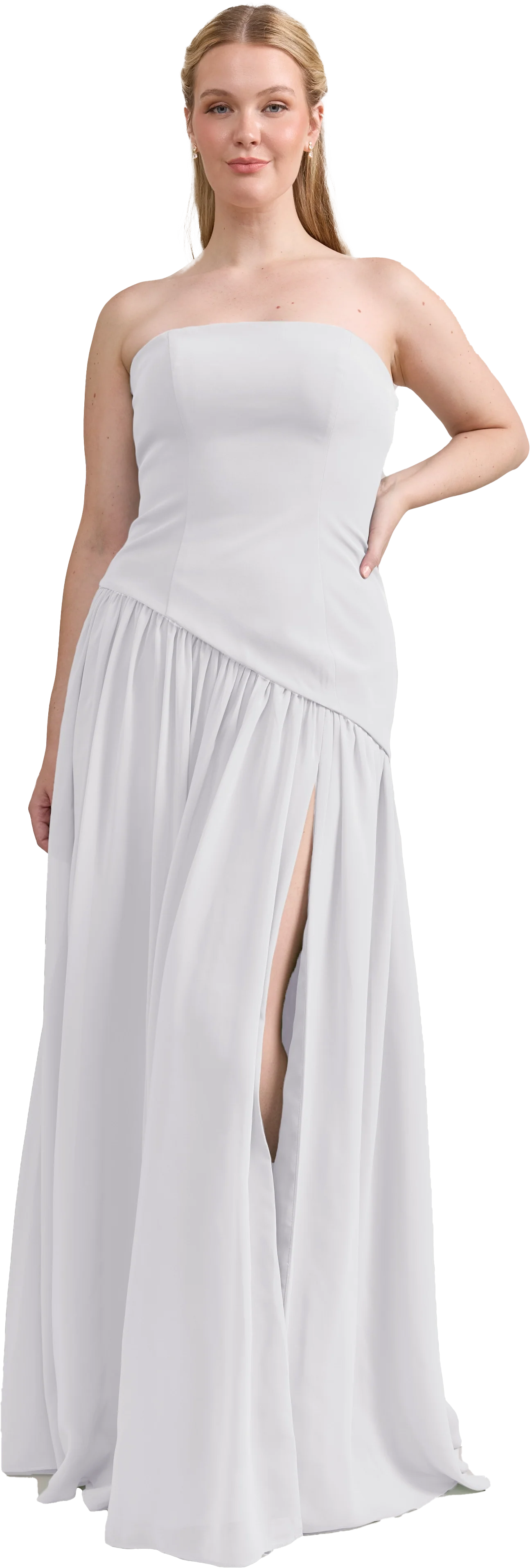 Lennox Crepe + Chiffon Dress | Made To Order - Image 39