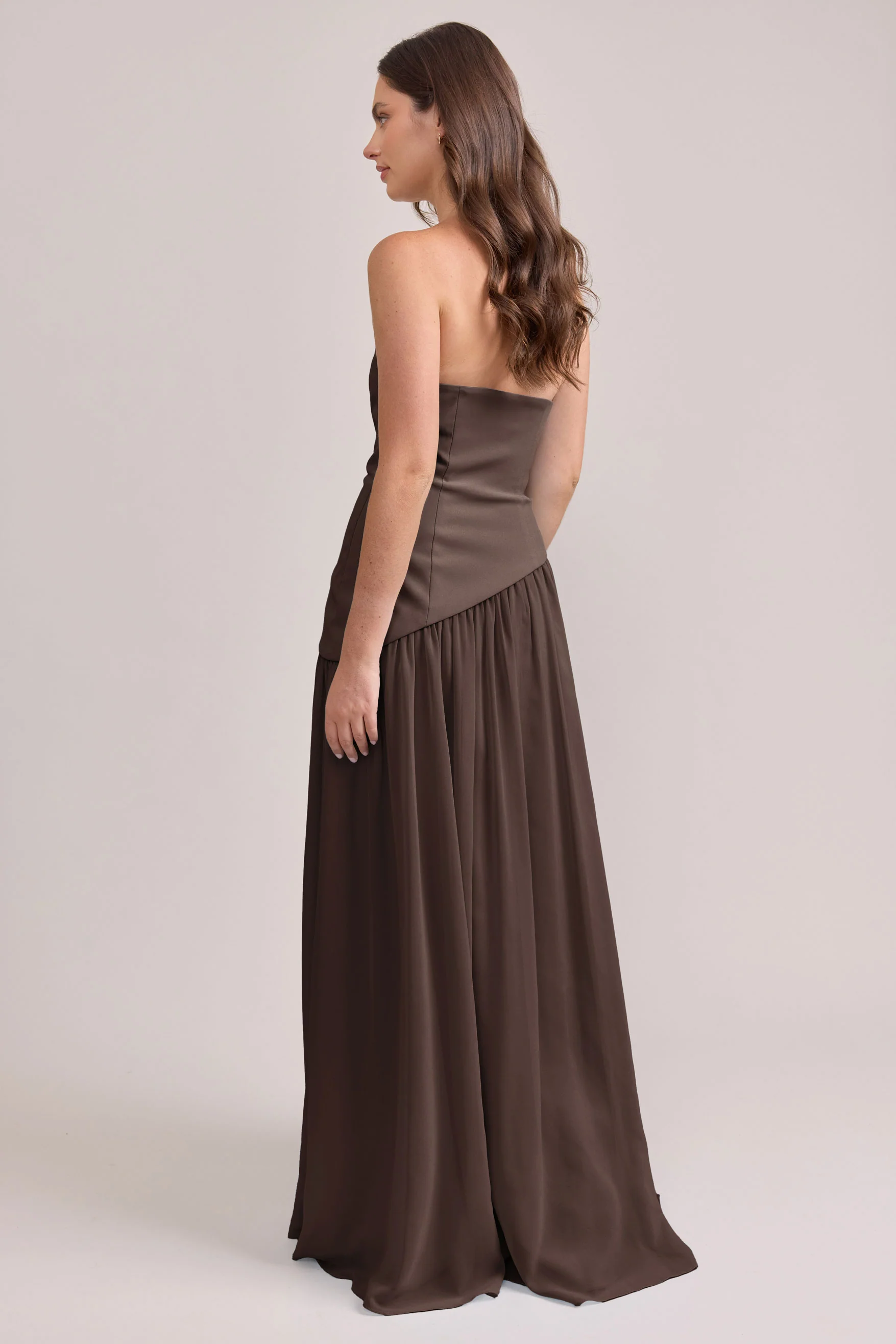 Lennox Crepe + Chiffon Dress | Made To Order - Image 52